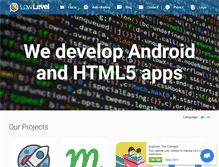 Tablet Screenshot of lowlevel-studios.com